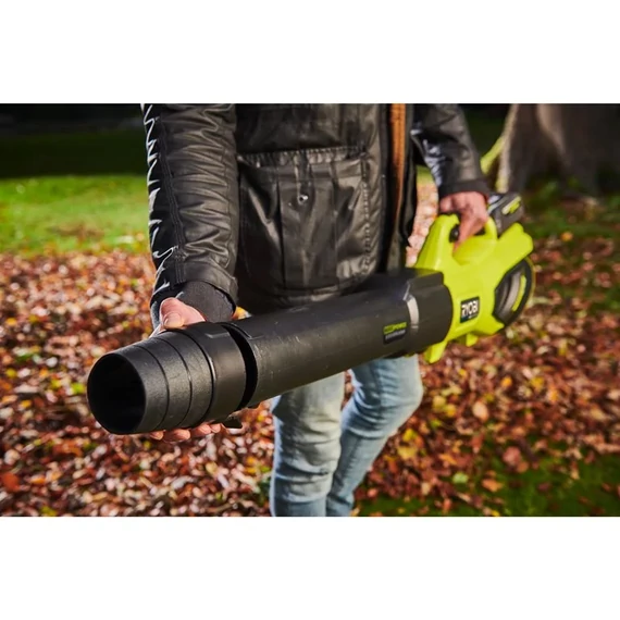 Ryobi MAX POWER RY36BLXB-0 szénkefe nélküli Whisper™ lombfúvó akkumulátor és töltő nélkül 5133005646