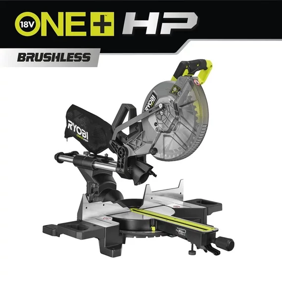 Ryobi ONE+ HP RMS18254X-0 18V nagy teljesítményű szénkefe nélküli akkumulátoros 254 mm-es gérvágó 5133005736