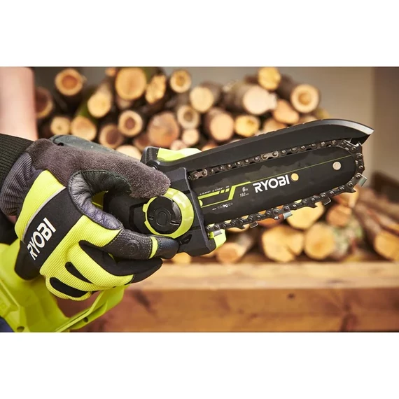 Ryobi ONE+ HP RY18PSX15A-0 18V akkumulátoros, szénkefe nélküli 15 cm-es ágvágó fűrész akkumulátor és töltő nélkül 5133005779