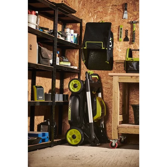 Ryobi MAX POWER RY36LMXSP53A-160 36V szénkefe nélküli 53 cm-es önjáró fűnyíró 6,0ah akkuval és töltővel 5133005802 