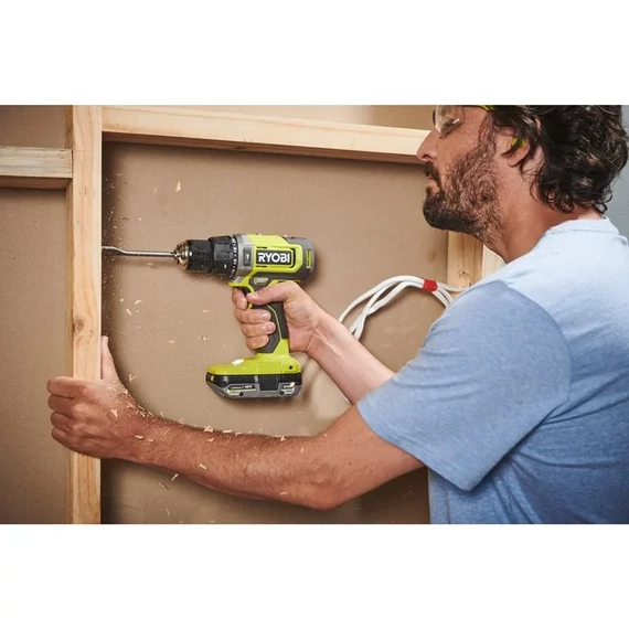 Ryobi ONE+ RPD18-2C20TAH 18V akkus fúró-ütvefúró csavarbehajtó 2db akkuval töltővel kofferben tartozékkészlettel kéziszerszámokkal 5133005813