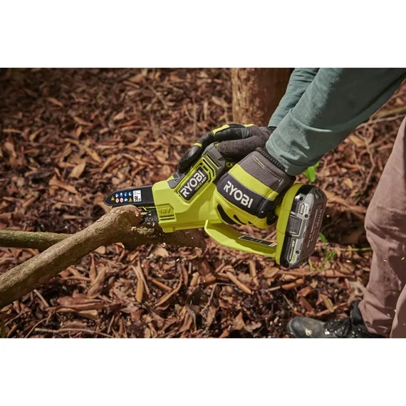 Ryobi ONE+ HP RY18PSX15A-120T 18V szénkefementes akkumulátoros ágvágó akkuval töltővel táskában 5133005899  