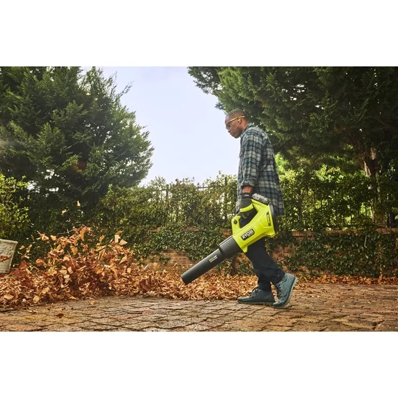 Ryobi ONE+ HP RY18BLXD-0 18V akkumulátoros szénkefementes csendes lombfújó akku és töltő nélkül 5133005948