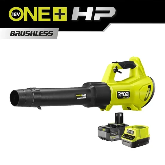 Ryobi ONE+ HP RY18BLXD-150 18V akkumulátoros turbó lombfújó 5,0Ah akkumulátorral és töltővel 5133005952
