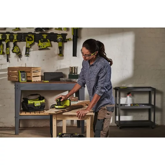 Ryobi ONE+ HP RROS18C-0 18V szénkefe nélküli excenter csiszoló akku és töltő nélkül 5133006186