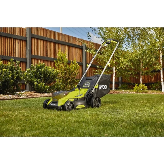 Ryobi ONE+ HP RY18LMX33A-0 18V szénkefe néküli 33cm fűnyíró akku és töltő nélkül  5133006286