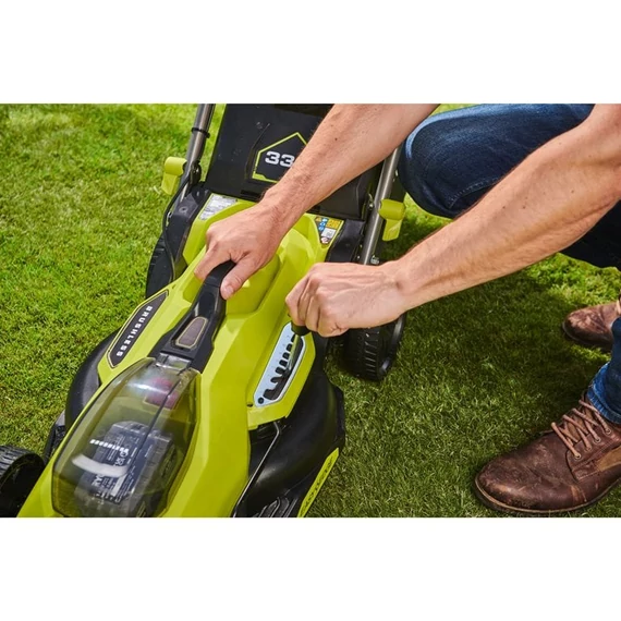 Ryobi ONE+ HP RY18LMX33A-0 18V szénkefe néküli 33cm fűnyíró akku és töltő nélkül  5133006286
