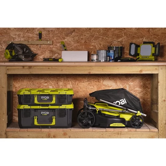Ryobi ONE+ HP RY18LMX33A-0 18V szénkefe néküli 33cm fűnyíró akku és töltő nélkül  5133006286
