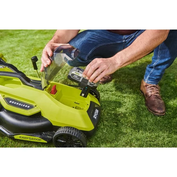 Ryobi ONE+ HP RY18LMX33A-0 18V szénkefe néküli 33cm fűnyíró akku és töltő nélkül  5133006286