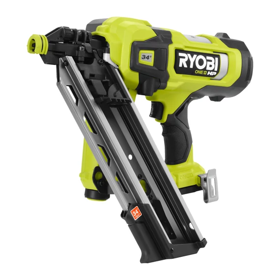Ryobi ONE+ HP RFN1834X 18V 34° akkumulátoros szénkefe nélküli szegbelövő akku és töltő nélkül 5133006361