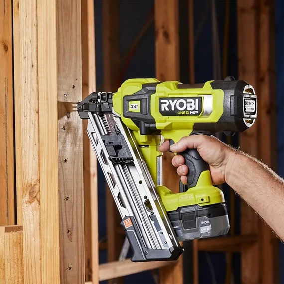 Ryobi ONE+ HP RFN1834X 18V 34° akkumulátoros szénkefe nélküli szegbelövő akku és töltő nélkül 5133006361