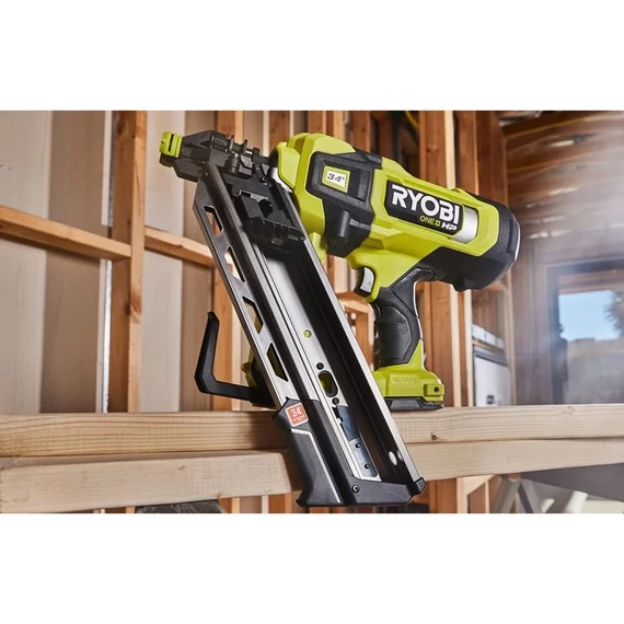 Ryobi ONE+ HP RFN1834X 18V 34° akkumulátoros szénkefe nélküli szegbelövő akku és töltő nélkül 5133006361