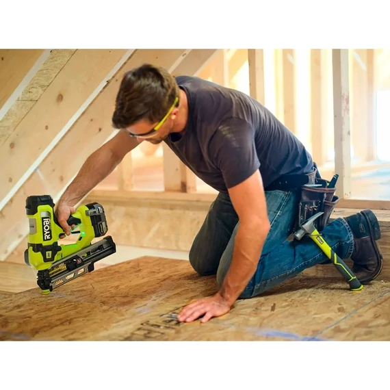Ryobi ONE+ HP RFN1834X 18V 34° akkumulátoros szénkefe nélküli szegbelövő akku és töltő nélkül 5133006361