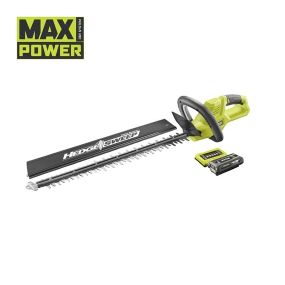 Ryobi MAX POWER RY36HT60A-120 36V akkumulátoros 60cm-es sövényvágó akkuval és töltővel 5133006410 