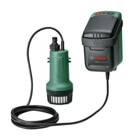 Bosch GardenPump 18V-2000 Akkus esővíz-szivattyú (1x,2,5 Ah) 06008C4202