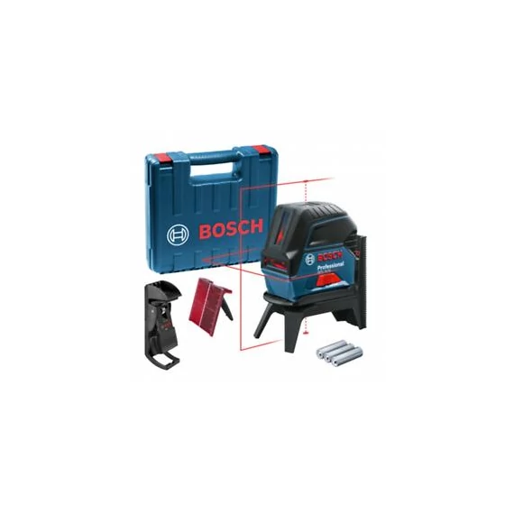 Bosch GCL 2-15 kombilézer + RM1 tartó + szerszámtáska 0601066E02