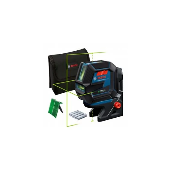 Bosch GCL 2-50 G  zöld  kombilézer + RM 10 tartó 0601066M00