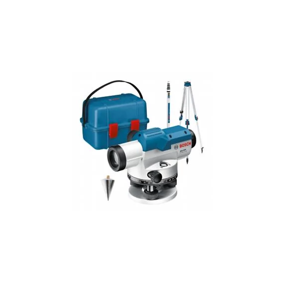 Bosch GOL 26 D optikai szintezőkészülék + BT 160 állvány + GR 500 mérőléc 0601068002