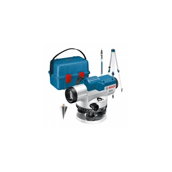 Bosch GOL 26 G optikai szintezőkészülék + BT 160 állvány + GR 500 mérőléc 0601068003