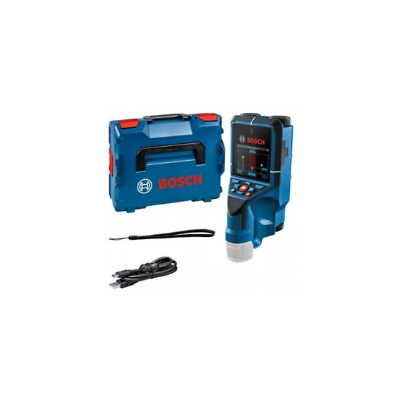 Bosch D-tect 200 C falszkenner + USB-C kábel + csuklópánt + L-boxx 0601081608