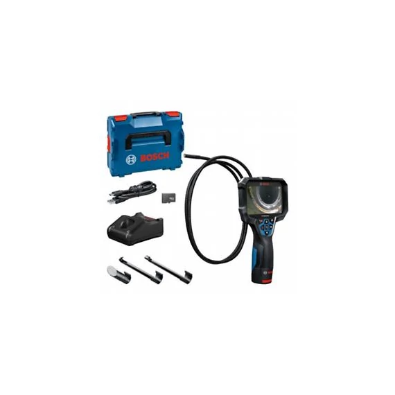 Bosch GIC 12V-5-27 C vizsgálókamera L-boxx akkuval és töltővel 0601241401
