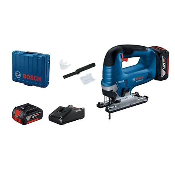 Bosch GST 185-LI Akkus szúrófűrész vasaló markolattal 2x4,0Ah 
kofferben 06015B3024