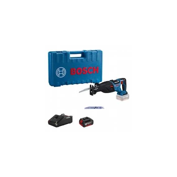 Bosch GSA 185-LI Akkus szablyafűrész szett (1x GBA 18V 5.0Ah, 1x GAL 18-40) kofferben 06016C0021