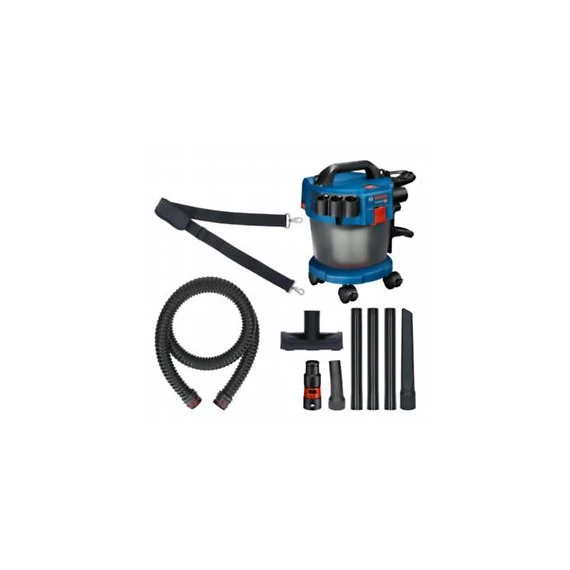 Bosch GAS 18V-10 L Akkus porszívó görgőkkel (akku és töltő nélkül) 06019C6302