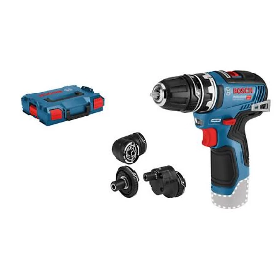 Bosch GSR 12V-35 FC Akkus fúrócsavarozó (akku és töltő nélkül, teljes szett L-boxx-ban) 06019H3003