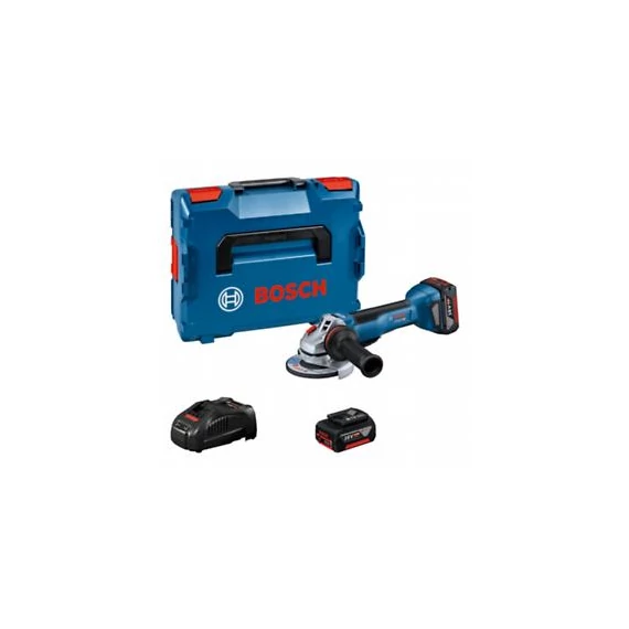 Bosch GWS 18V-10 P Akkus sarokcsiszoló (2x5.0Ah, GAL1880,) L-Boxx-ban 06019J4101
