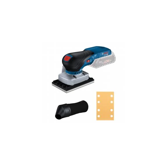 Bosch GSS 18V-13 Akkus rezgőcsiszoló (akku és töltő nélkül, 1 tárcsa) kartondobozban 06019L0100