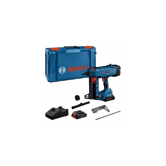 Bosch GNB 18V-40 Akkus betonszegező (2xGBA 18V 4,0 Ah akkuval; GAL 18V-40 töltővel) XL-boxx-ban 06019L7005