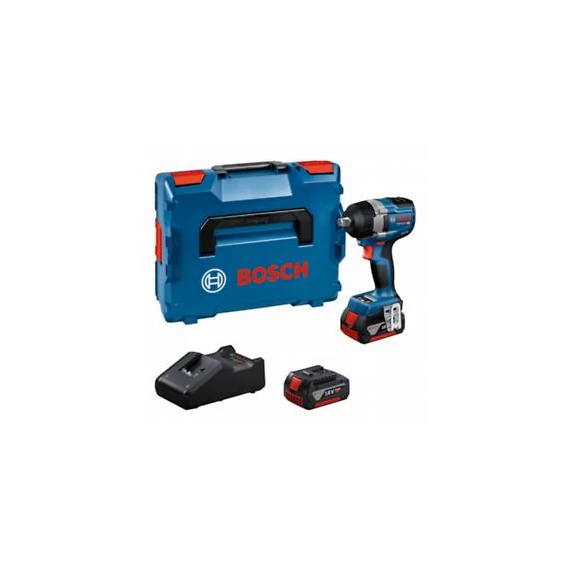 Bosch  GDS 18V-750 C Akkus Ütvecsavarozó (2x5,0 Ah akkuval;  GAL 18V-40 töltővel) L-Boxx-ban 06019L9003