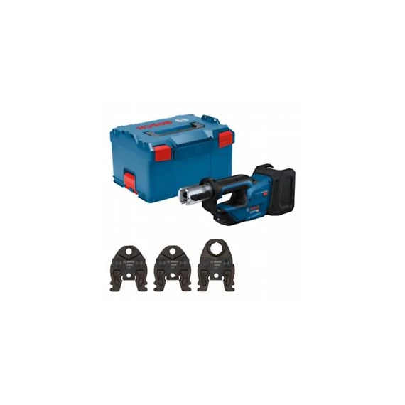 Bosch GPT 18V-19 Professional Akkus présgép (Compact préspofa U16, Compact préspofa U20, Compact préspofa U25,) akku és töltő nélkül, L-Boxx-ban 06019M2003