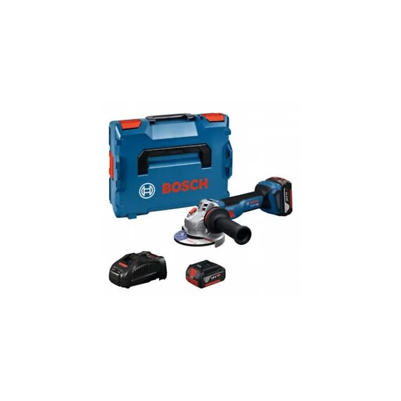 Bosch GWS 18V-11 S Akkus Sarokcsiszoló  (2x5,0 Ah akkuval; GAL 1880 töltővel) L-Boxx-ban 06019N4002