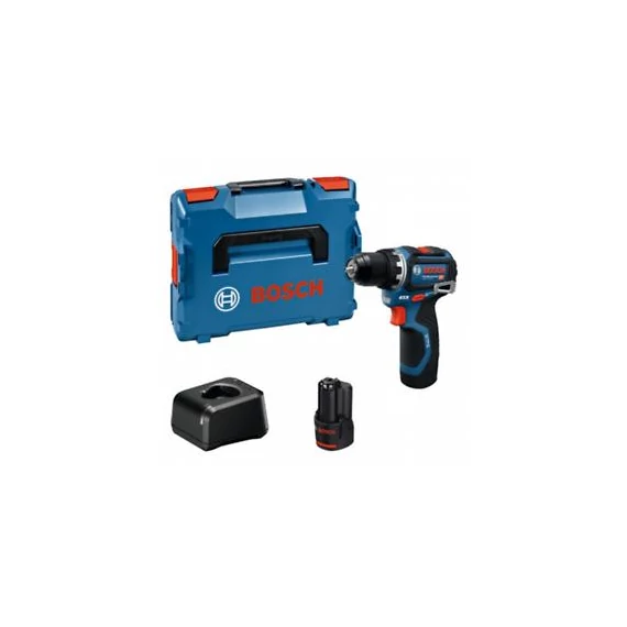 Bosch GSR 12V-32 Akkus fúrócsavarozó  (2x2,0Ah akkuval; GAL 12V-20 töltővel) L-Boxx-ban 06019N7002