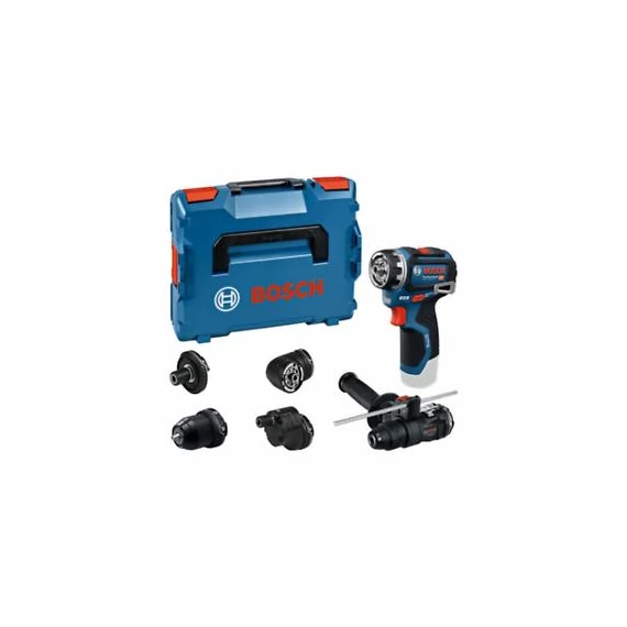Bosch GSR 12V-32 FC akkus fúrócsavarozó (GFA 12-M; GFA 12-X; GFA 12-E; GFA 12-W; GFA 12-H, adapterekkel) L-Boxx-ban 06019N7102
