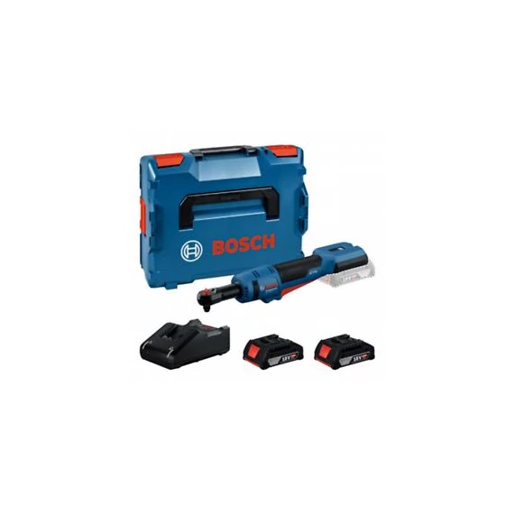 Bosch GRC 18V-60 Akkus racsnis csavarkulcs (2x GBA18V 2.0Ah akkuval, 1x GAL 18V-40 gyorstöltővel) LBoxx-ban 06019N8002