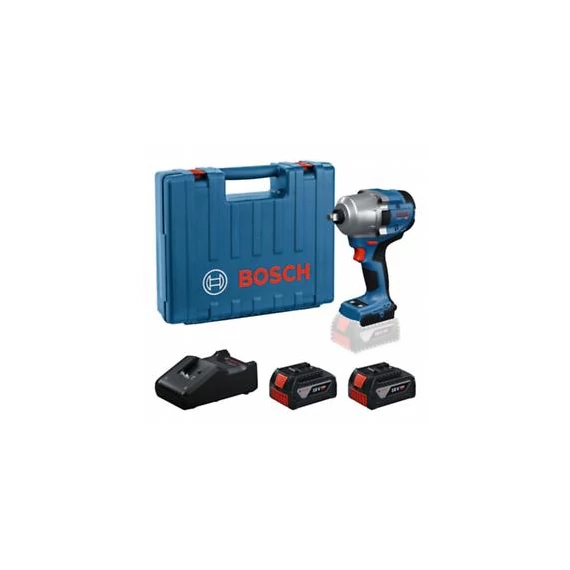 Bosch GDS 18V-780 Akkus ütvecsavarozó (2x5,0Ah akkuval; GAL 18V-40 töltővel) kofferben 06019P4021