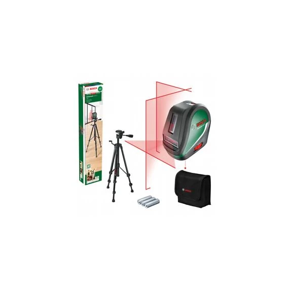 Bosch UniversalLevel 3 Keresztvonalas szintezőlézer + Állvány 0603663905