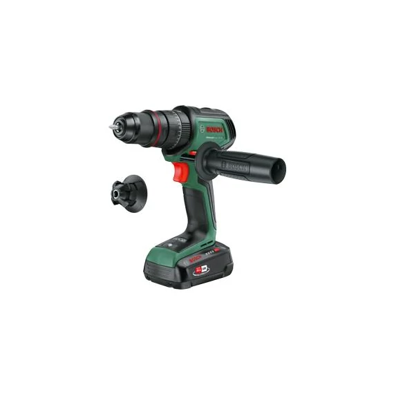 Bosch AdvancedImpact 18V-80 Quicksnap Akkus ütvefúró-csavarozó (1x 2,5 Ah akkuval; AL18V-20 töltővel) kofferben 06039E2101