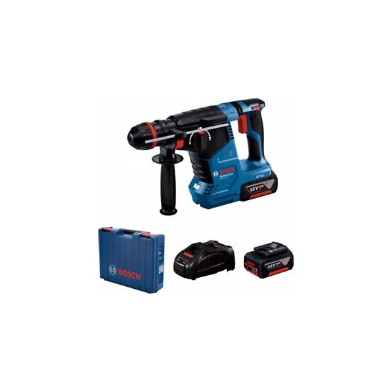 Bosch GBH 187-LI ONE Chuck akkus fúrókalapács (2x5.0Ah + GAL 1880)
szerszámkofferben 0611923121