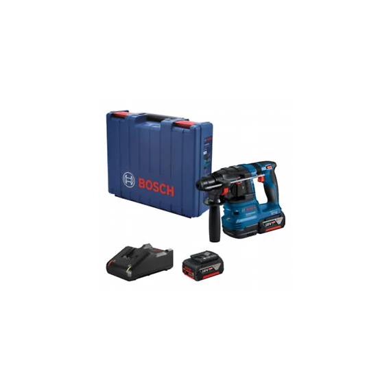 Bosch GBH 185-LI Akkus fúrókalapács SDS plus rendszerrel (szett 2x4Ah akkuval + GAL 18V-40) 0611924021