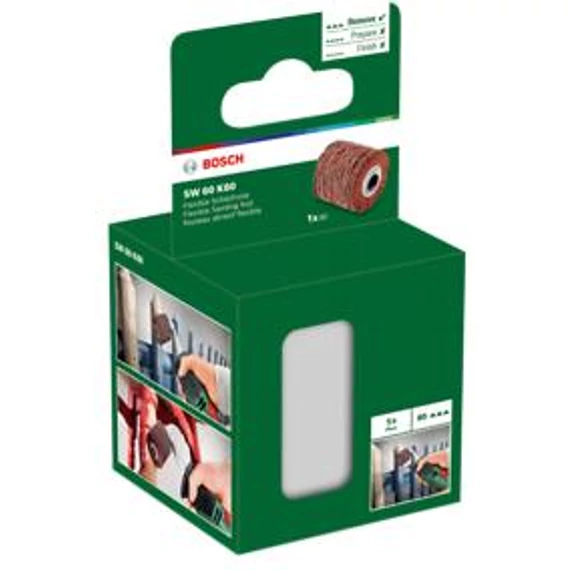 Bosch Csiszolóhenger (rugalmas) 60 mm, 80-as szemcseméret 1600A00152