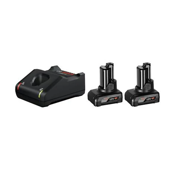 Bosch 2 x GBA 12V 6,0Ah Akkumulátor + GAL 12V-40 Kompakt gyorstöltő 1600A01B20