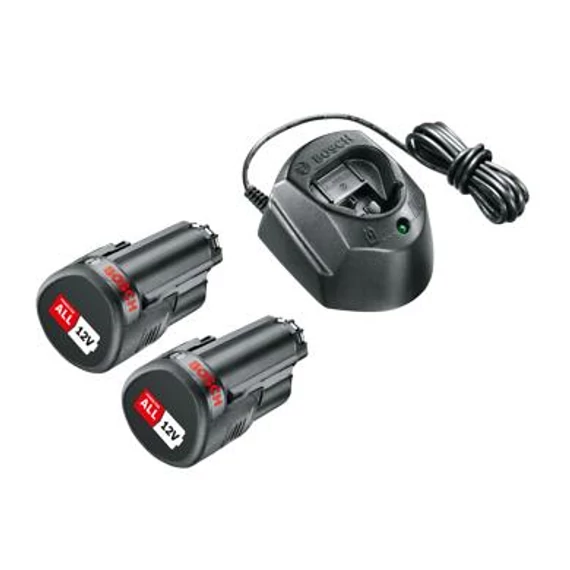 Bosch PBA 12V Akkumulátor szett  (2x1,5 Ah, GAL 1210 CV) 1600A01L3E