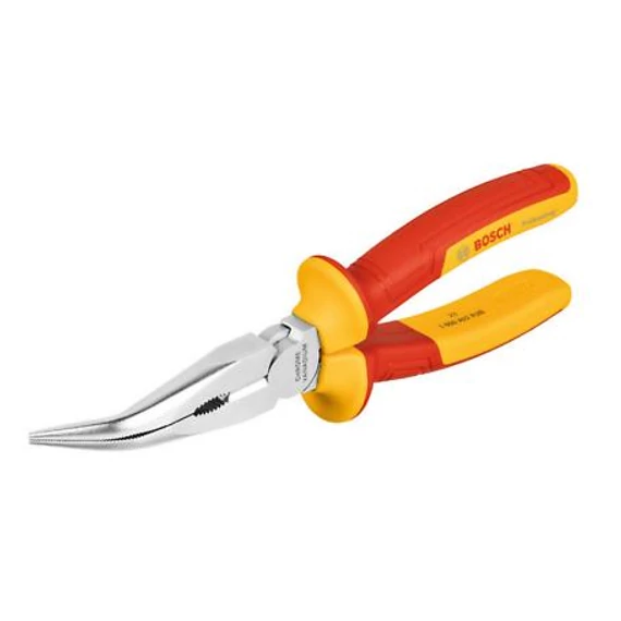 Bosch VDE csőrös fogó, hajlított, 40°, 200 mm 1600A02NE4
