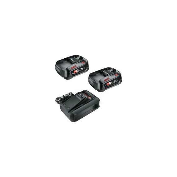 Bosch Akkumulátor kezdőkészlet Power for all Alliance 18V (2x2,5 Ah W-B + AL 18V-44) 1600A031T5