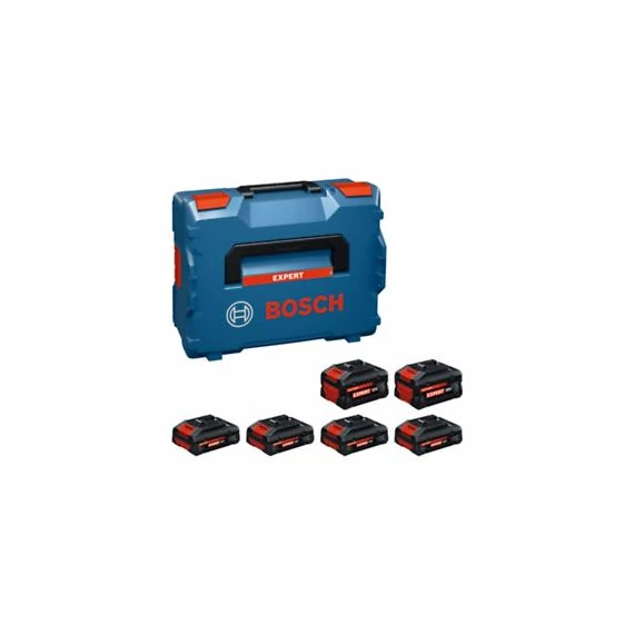 Bosch 4x EXBA 18V-40; 2x EXBA 18V-80 Akkumulátor L-Boxx-ban 1600A0373G