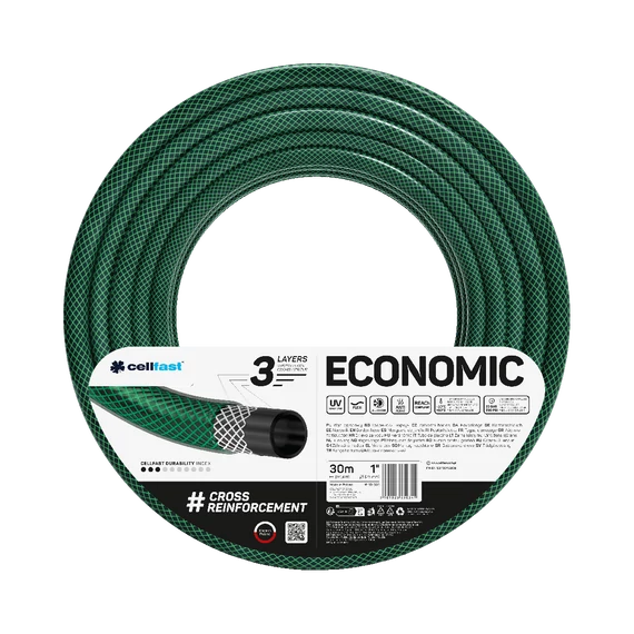 CELLFAST Locsolótömlő 3 rétegű ECONOMIC 1 10-031